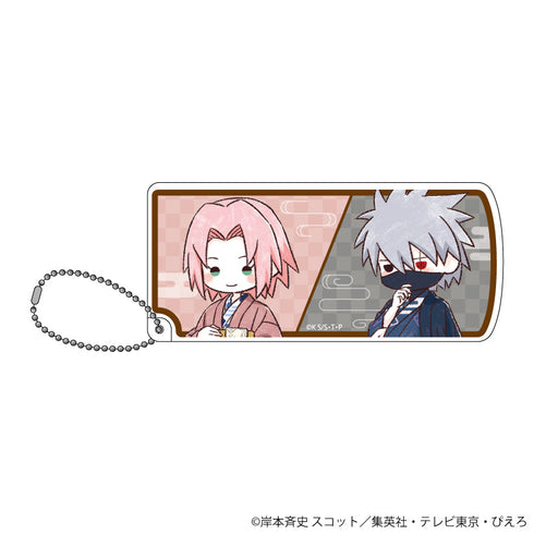 『NARUTO&BORUTO』スライド式小物ケース03/サクラ&カカシ 温泉ver.(グラフアートイラスト)
